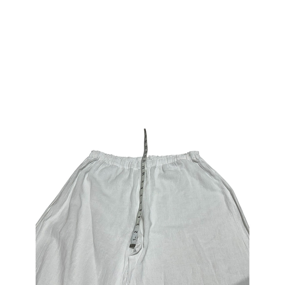 Oh My Gauze Cotton Gauze Pants  Lagenlook Balloon Wide Leg Elastic Waist Sz 3 - Picture 5 of 8